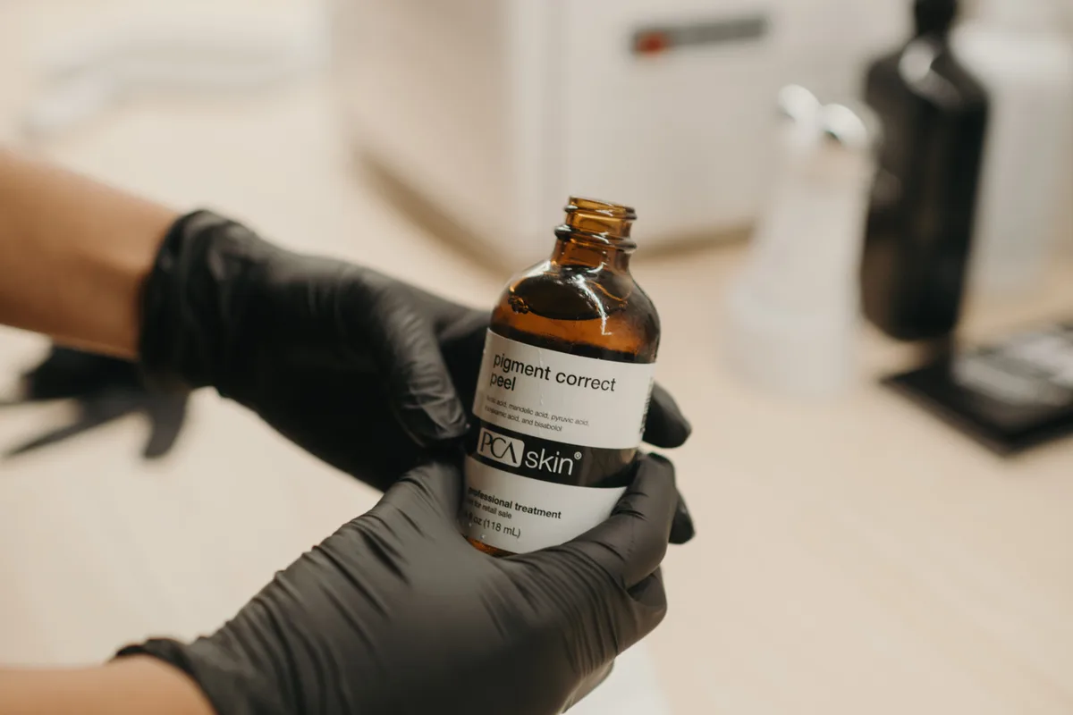 PCA Skin professional chemical peel at Oak Haus