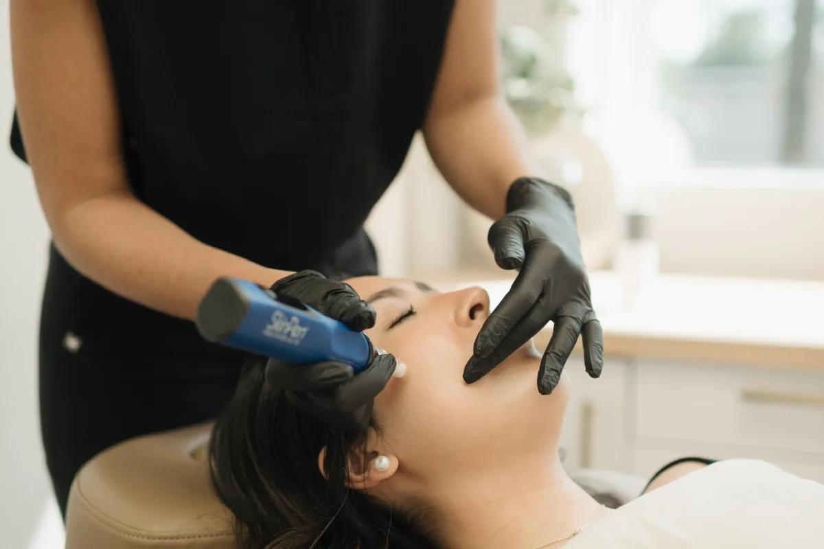 SkinPen microneedling treatment at Oak Haus
