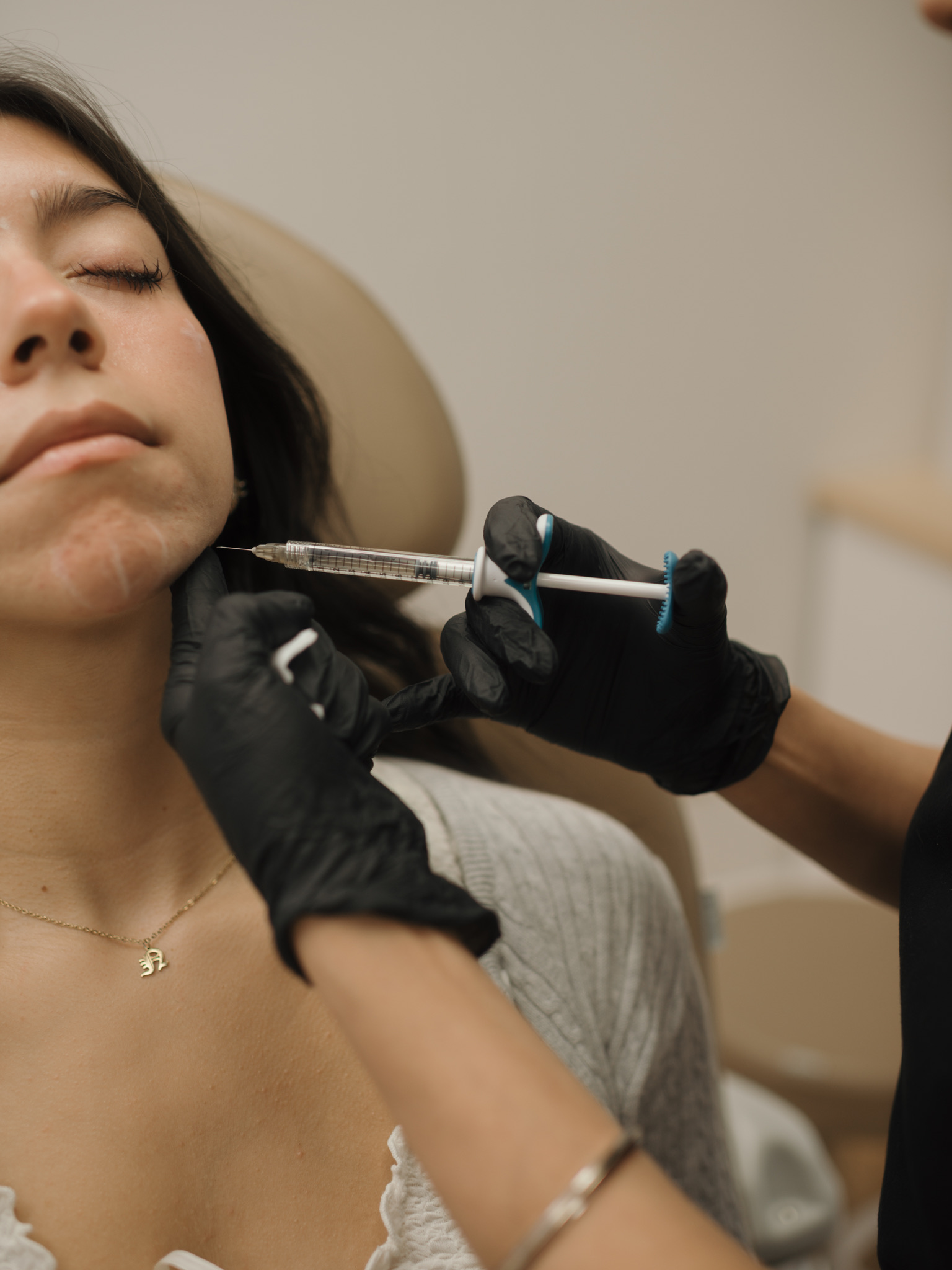 Dermal filler treatment at Oak Haus